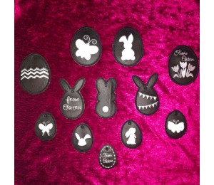 ITH Stickdatei - Osterbaum Anhänger